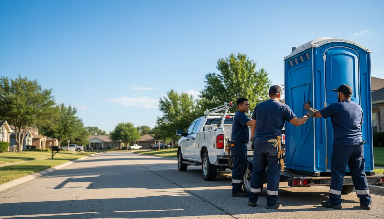 Portable Toilet Rental in Oakhurst, OK near me